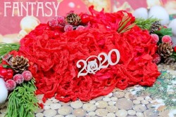 Чипборд Fantasy "Цифры 2020" 1737" размер 6,5*3см