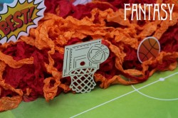 Чипборд Fantasy "Баскетбольное кольцо 1813" размер 6,2*4,3 см