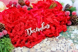 Чипборд Fantasy надпись "December 1568" размер 7*2,5см