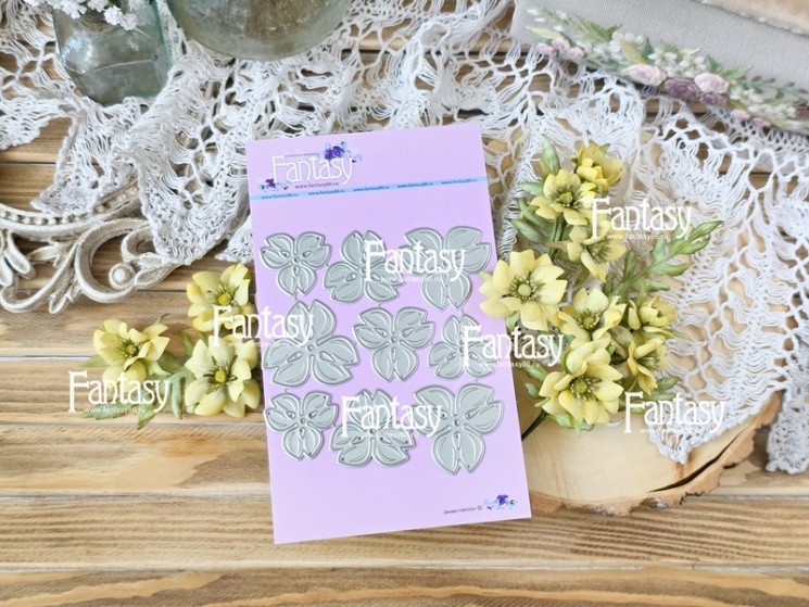 Нож для вырубки Fantasy « Цветы Фантазийные 1706»