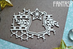 Чипборд Fantasy "Орнамент 1170» размер 8,5*6 см