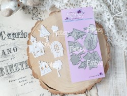 Нож для вырубки Fantasy «Домики 1660»
