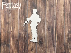 Чипборд Fantasy "Солдат 2685", размер 4,5*7,9 см