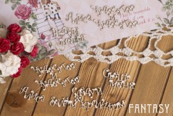 Чипборд Fantasy "Надпись Алиса 1"