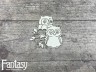Чипборд Fantasy «Мамино счастье (Совушки 3263)» размер 6,3*6,8 см