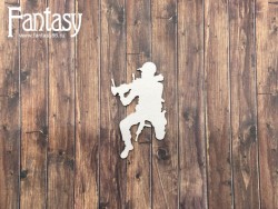 Чипборд Fantasy "Солдат 2688", размер 4,4*7 см