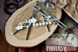 Чипборд Fantasy "Стрелочки 2", размер 13,5*4,5 см