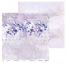 Набор бумаги FANTASY коллекция "Сиреневый туман" размер 20*20 см, 190гр, 8 листов + бонус