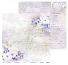 Набор бумаги FANTASY коллекция "Сиреневый туман" размер 20*20 см, 190гр, 8 листов + бонус