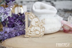 Чипборд Fantasy "Зайка 273", размер 5*5,8 см