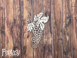 Чипборд Fantasy «Гроздь винограда 2558» размер 8*4 см