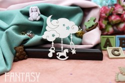 Чипборд Fantasy "Сказки на ночь 2193" размер 5*6,2 см