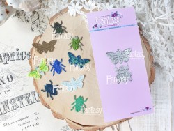 Нож для вырубки Fantasy «Мотылёк, жук  1677»