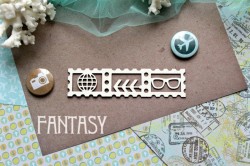 Чипборд Fantasy "Марка 834 " размер 11*12,7 см