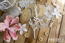 Чипборд Fantasy "Остролист" размер 12*2,7 см