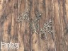 Чипборд Fantasy «Дверь в лето (Летние мини веточки) 2879» размер 3,7*6 см и 3,1*7 см