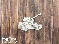 Чипборд Fantasy "Танк 2760", размер 4,2*6,3 см