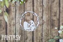 Чипборд Fantasy «Пасхальная рамка 2394» размер 8,1*7,6 см