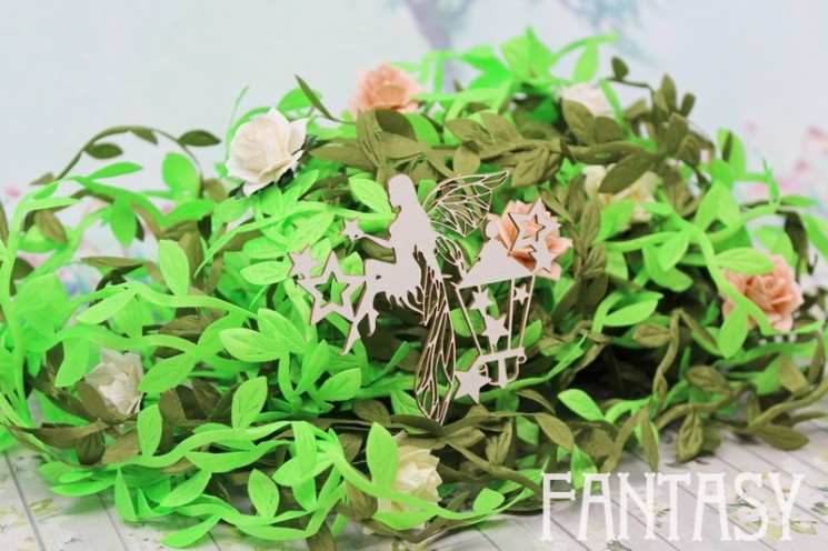Чипборд Fantasy "Фея 1758" размер 6,5*7,5 см