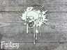 Чипборд Fantasy «Зловещий стимпанк 3111» размер 9*10,5 см