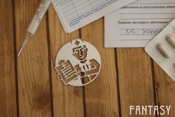 Чипборд Fantasy "Медицина 1" размер 5.5*5.3 см