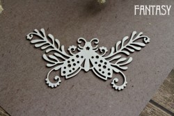 Чипборд Fantasy "Бохо 1245" размер 9,4*4,5 см