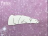 Чипборд Fantasy «Снежные объятия (Сонный мишка) 3041» размер 2,5*7,5 см