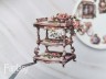 Тканевые высечки Fantasy  "Шарман 71", на картоне 1 мм, в наборе 14 шт
