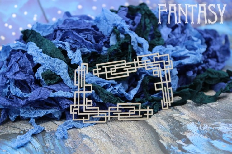 Чипборд Fantasy "Уголок 2 шт 298" размер  6,7*5см