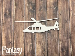 Чипборд Fantasy "Вертолёт  2676", размер 8*2,8 см