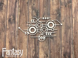 Чипборд Fantasy "Микросхема 2669", размер 4,6*8,1 см