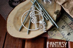 Чипборд Fantasy "Стимпанк 372", размер 10,5*7,5 см