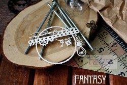 Чипборд Fantasy "Стимпанк 373", размер 9,5*7,5 см