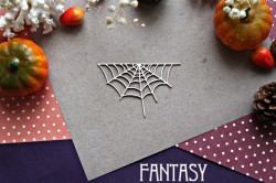 Чипборд Fantasy "Паутина 932" размер 7,6*4,8 см