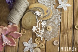 Чипборд Fantasy "Ромашка" размер 9*4,2 см