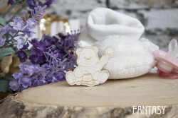 Чипборд Fantasy "Мишка 259", размер 5*3,7 см