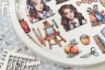 Высечки на картоне Fantasy "Школьные истории -15", картон 1 мм