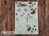 Чипборд Fantasy набор «Эко зима 2351» размеры от 2*2 до 4,9*6,9 см