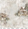 Двусторонний лист бумаги FANTASY коллекция "Время чудес -1", размер 30*30 см, 190 гр