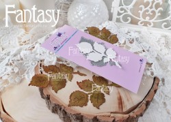 Нож для вырубки Fantasy «Лист розы 1299» размер 5*5.9 см