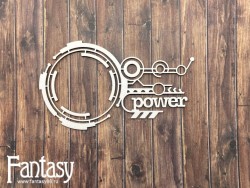 Чипборд Fantasy "Власть 2634", размер 11,5*6,5 см