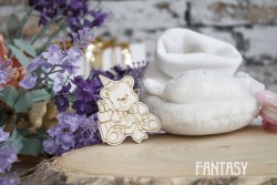 Чипборд Fantasy "Мишка 264", размер 4,2*5,3 см