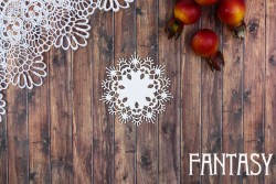 Чипборд Fantasy «Итальянская салфетка 2454» размер 6,9*6,9 см