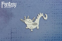Чипборд Fantasy «Ящерка 3332» размер 3,6*5,8 см