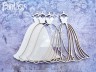 Шейкер Fantasy «Маленькое платье невесты 099» размер 9*10 см