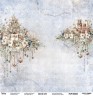 Двусторонний лист бумаги FANTASY коллекция "Время чудес -3", размер 30*30 см, 190 гр