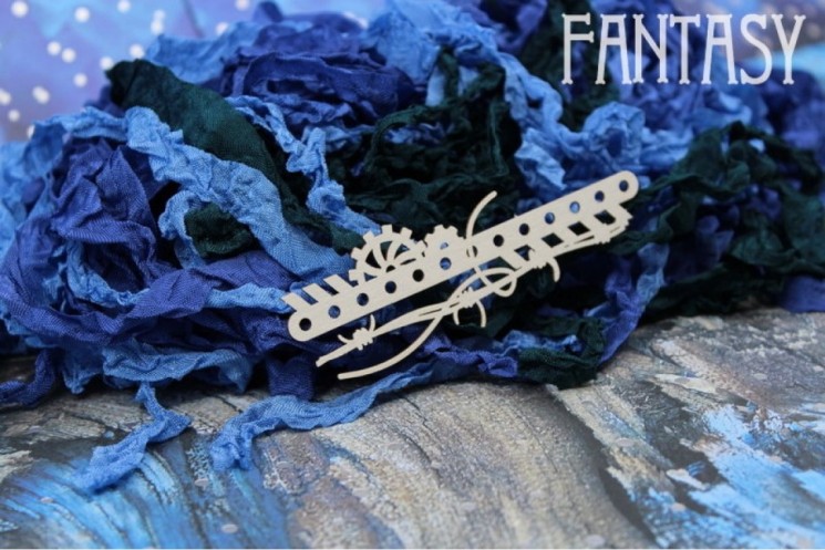 Чипборд Fantasy "Стимпанк 388", размер 9,5*3 см
