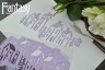 Трафарет Fantasy "Домики", толщина пластика 0,5 мм,  размер 10,5*20 см