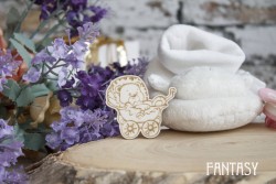 Чипборд Fantasy "Мишка 270", размер 5*4,4 см