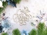 Чипборд Fantasy "С Новым Годом! 3025 », картон 1,5 мм, размер 4,4*3,5 см